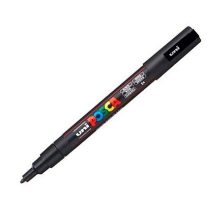 pack-de-6-unidades-posca-marcador-pc-3m-punta-conica-09-13-mm-negro