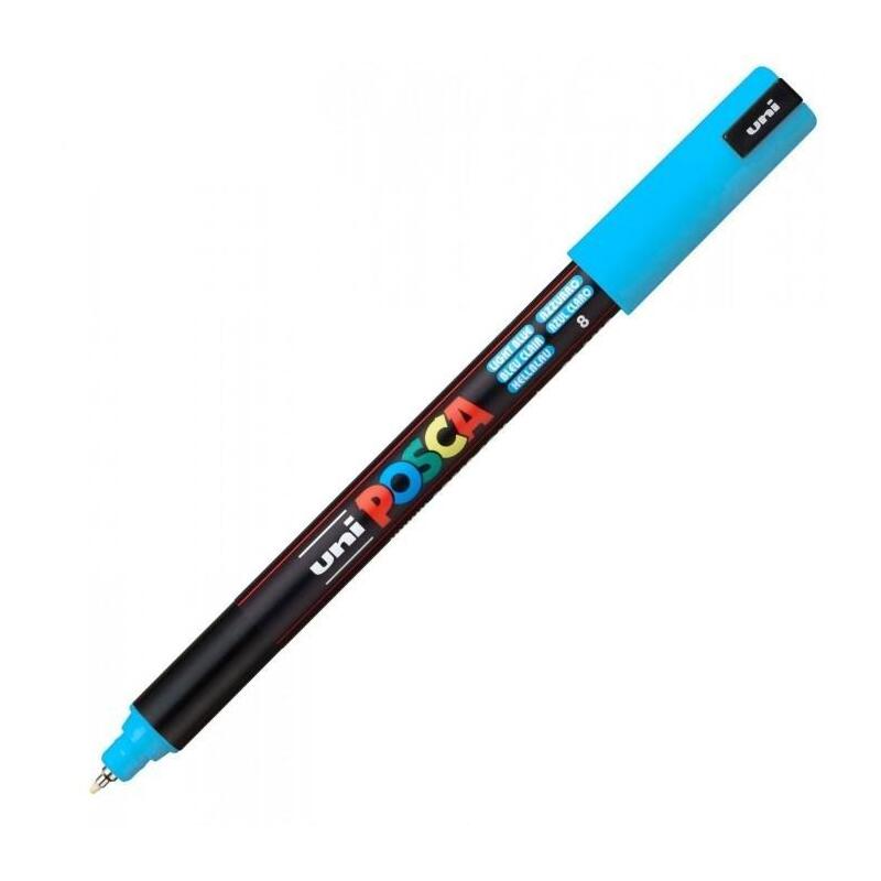 pack-de-6-unidades-posca-marcador-pc-1mr-no-permanente-punta-extrafina-07mm-azul-claro