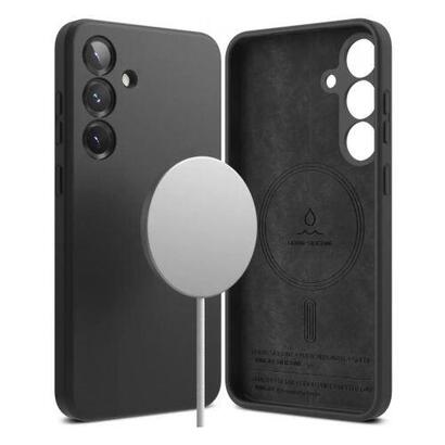 ringke-galaxy-s25-plus-case-silicone-magnetic-black