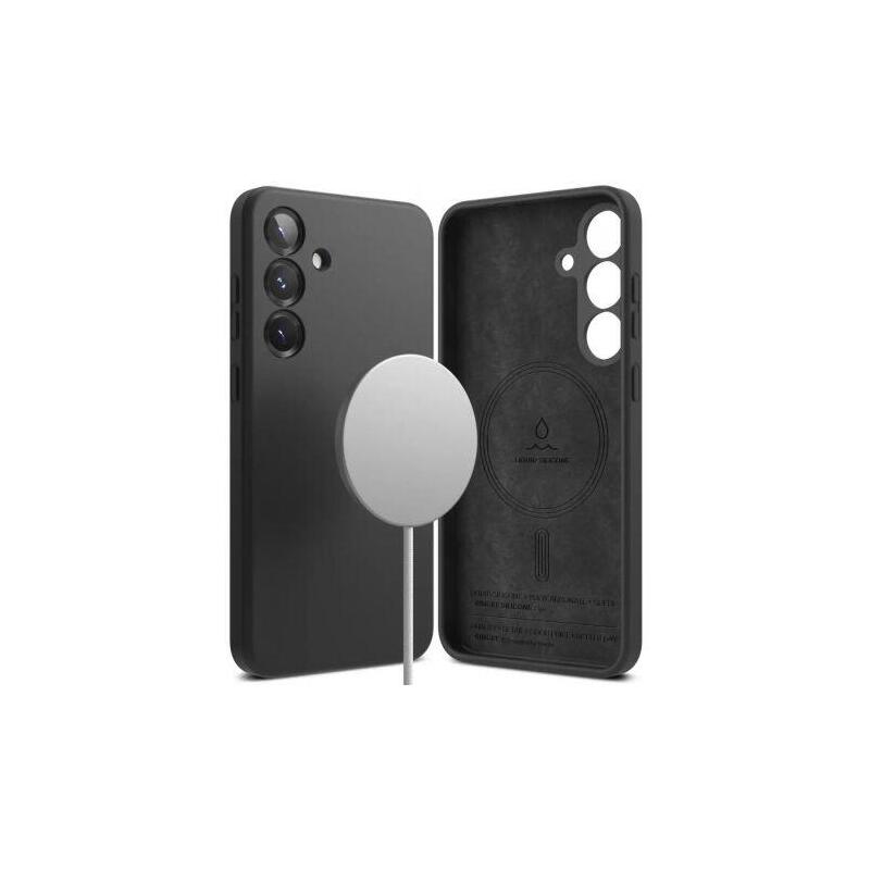 ringke-galaxy-s25-plus-case-silicone-magnetic-black