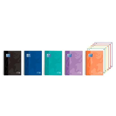 pack-de-5-unidades-oxford-cuaderno-de-espiral-formato-a4-120-hojas-cuadricula-5x5mm-tapa-de-plastico-colores