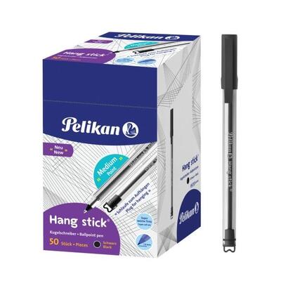pack-de-50-unidades-pelikan-hang-stick-boligrafo-de-bola-trazo-de-1mm-capuchon-antiasfixia-cuerpo-triangular
