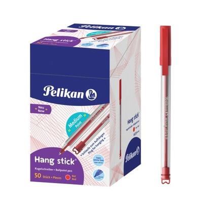 pack-de-50-unidades-pelikan-hang-stick-boligrafo-de-bola-trazo-de-1mm-capuchon-antiasfixia-cuerpo-triangular