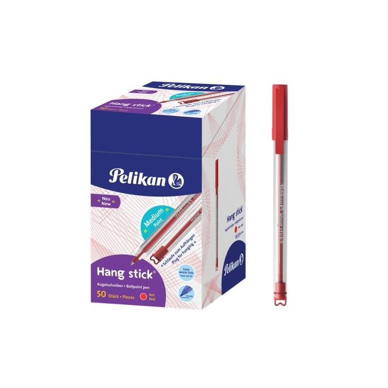 pack-de-50-unidades-pelikan-hang-stick-boligrafo-de-bola-trazo-de-1mm-capuchon-antiasfixia-cuerpo-triangular