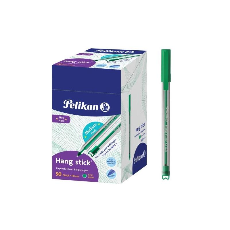 pack-de-50-unidades-pelikan-hang-stick-boligrafo-de-bola-trazo-de-1mm-capuchon-antiasfixia-cuerpo-triangular