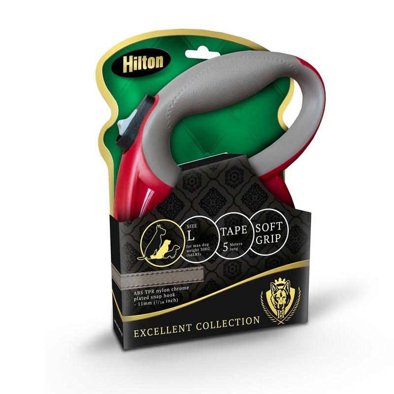hilton-smart-dog-l-30-kg-correa-retractil-burdeos-gris-5-m