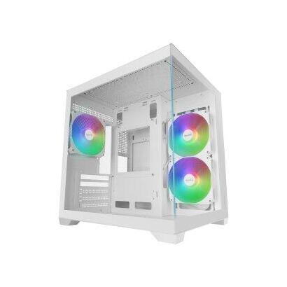 caja-pc-micro-atx-mars-gaming-mc-view3w-gpu-max-330mm-cristal-templado-panoramico-argb-usb-c-blanca