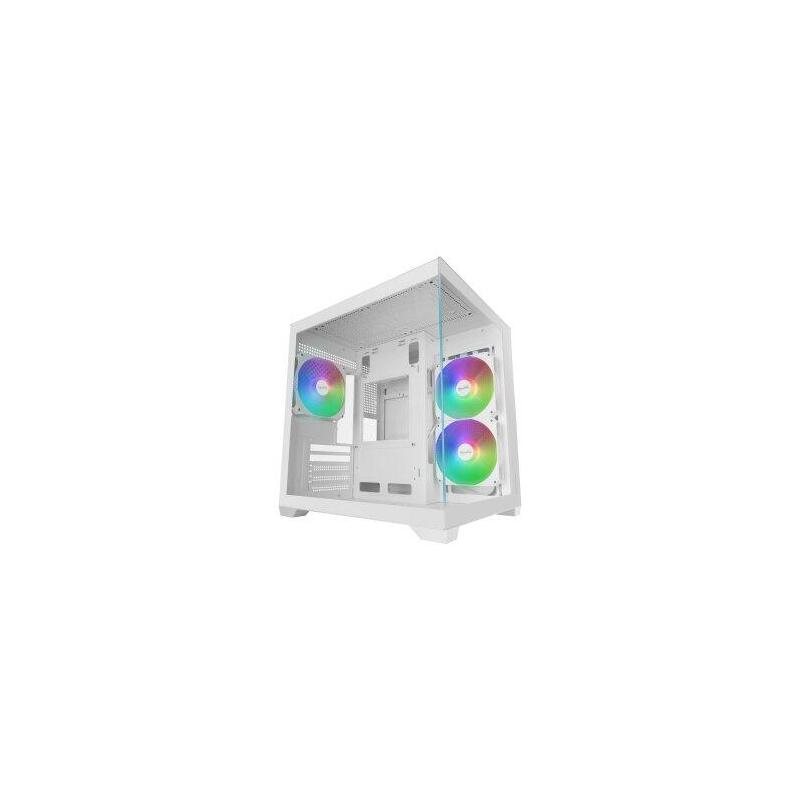 caja-pc-micro-atx-mars-gaming-mc-view3w-gpu-max-330mm-cristal-templado-panoramico-argb-usb-c-blanca