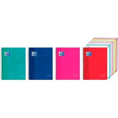 oxford-cuaderno-europeanbook-10-xl-classic-a4-200h-5x5-writeerase-tapa-extradura-colores-surtidos