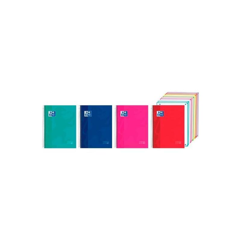 oxford-cuaderno-europeanbook-10-xl-classic-a4-200h-5x5-writeerase-tapa-extradura-colores-surtidos