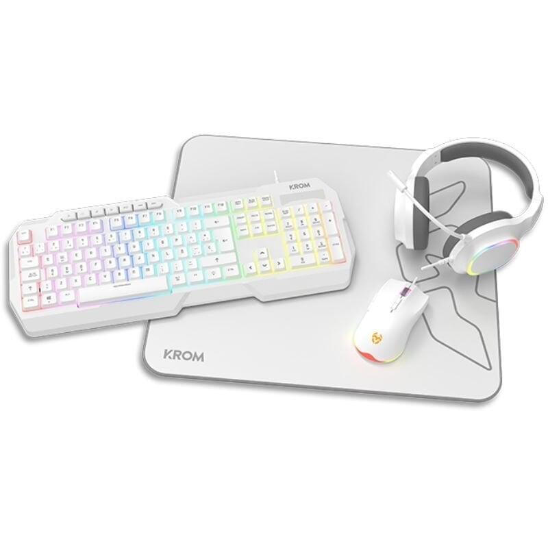 pack-gaming-krom-kenta-teclado-rgb-raton-alfombrilla-auriculares-blanco