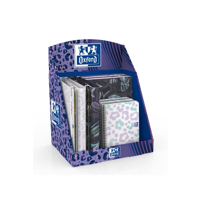 oxford-dream-tech-expositor-con-14-productos-5-cuadernos-de-espiral-a4-5-cuadernos-de-espiral-a5-4-carpetas-de