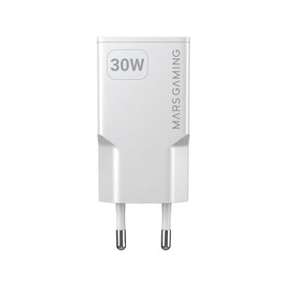 cargador-usb-gan-mars-gaming-md-gan30w-30w-1xusb-c-1xusb-a-pd-color-blanco