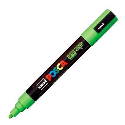 pack-de-6-unidades-posca-marcador-pc-5m-no-permanente-punta-forma-de-bala-18-25-mm-verde-manzana