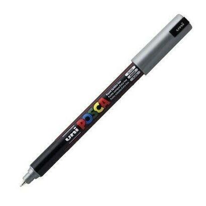 pack-de-6-unidades-posca-marcador-pc-1mr-no-permanente-punta-extrafina-07mm-plata