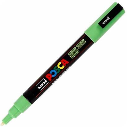 pack-de-6-unidades-posca-marcador-pc-3m-punta-conica-09-13-mm-verde-manzana