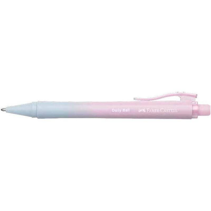 pack-de-10-unidades-faber-castell-daily-ball-flow-edition-blushing-sky-boligrafo-retractil-xb-atractivo-diseno-