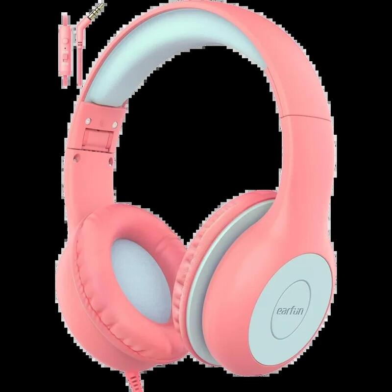 auriculares-earfun-k1-pink-blue-para-ninos