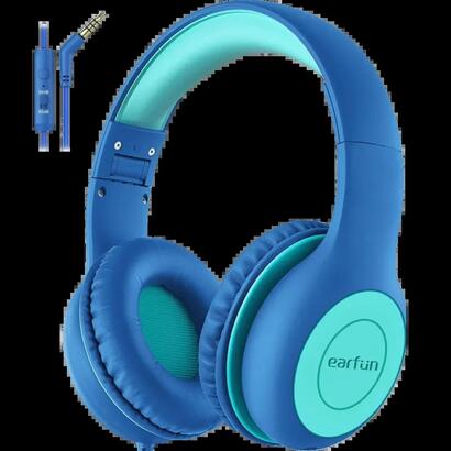 auriculares-earfun-k1-blue-green-para-ninos