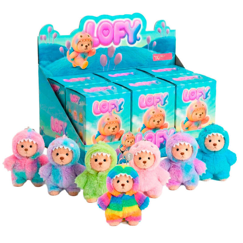 pack-de-6-unidades-muneco-llavero-peluche-sorpresa-blind-box-oso-lofy-17cm-surtido