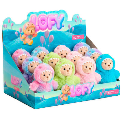 pack-de-12-unidades-muneco-llavero-peluche-oso-lofy-17cm-surtido