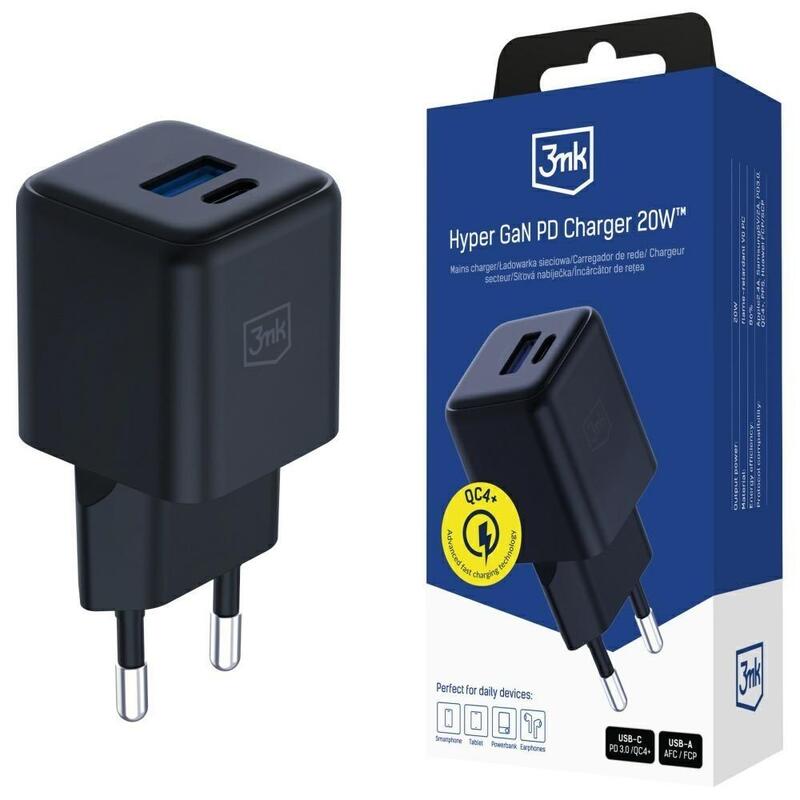 3mk-hyper-gan-charger-20w-qc4-negro