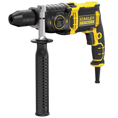stanley-fmeh1100k-qs-1100w-2-gear-percussion-hammer-drill-with-kitbox-black