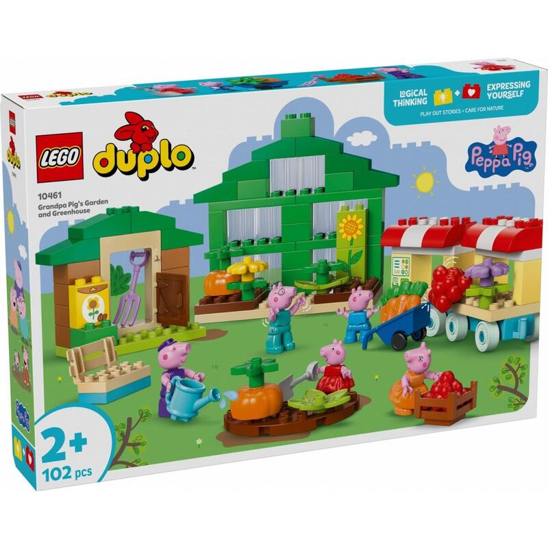 lego-10461-duplo-peppa-pig-jardin-e-invernadero-del-abuelo-pig