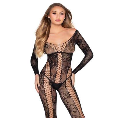 leg-avenue-89369-jumpsuit-de-red-y-encaje-negro-talla-unica