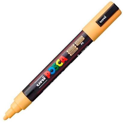 pack-de-6-unidades-posca-marcador-pc-5m-no-permanente-punta-forma-de-bala-18-25-mm-albaricoque