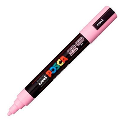 pack-de-6-unidades-posca-marcador-pc-5m-no-permanente-punta-forma-de-bala-18-25-mm-rosa-claro
