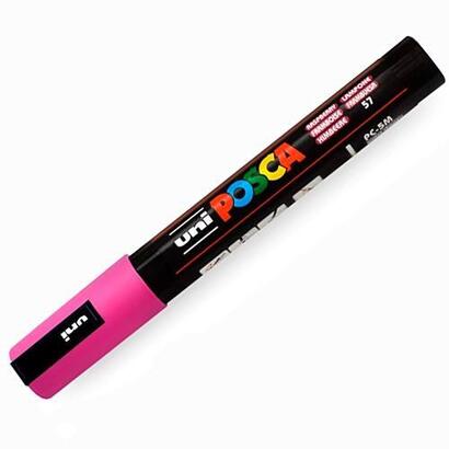 pack-de-6-unidades-posca-marcador-pc-5m-no-permanente-punta-forma-de-bala-18-25-mm-frambuesa
