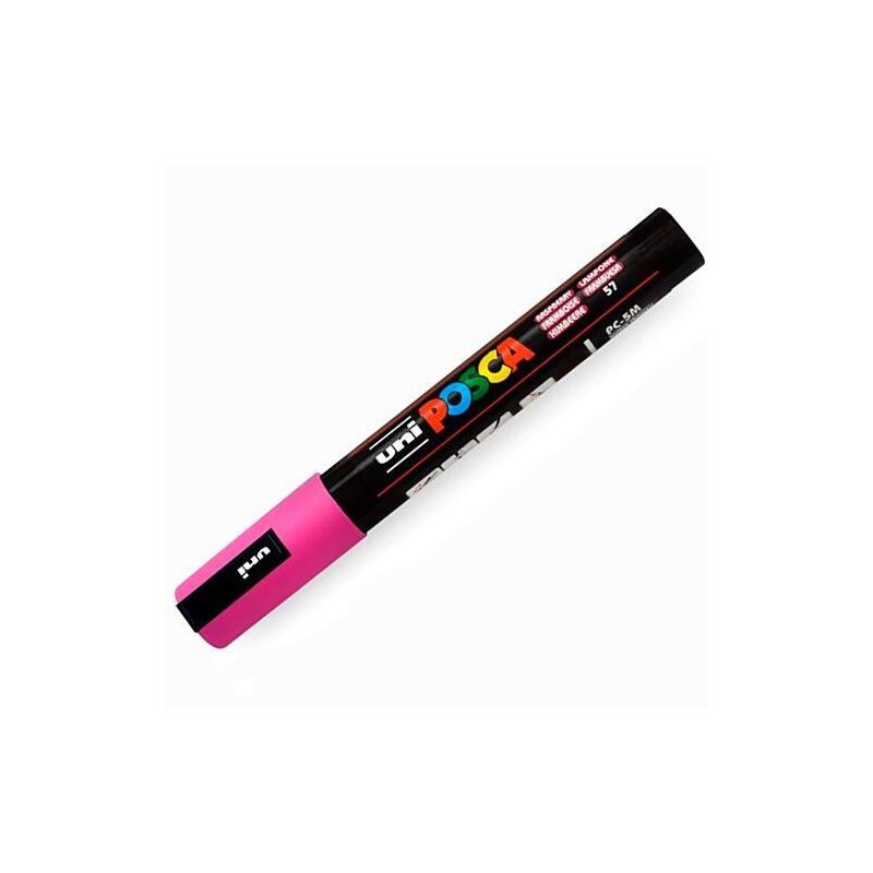 pack-de-6-unidades-posca-marcador-pc-5m-no-permanente-punta-forma-de-bala-18-25-mm-frambuesa