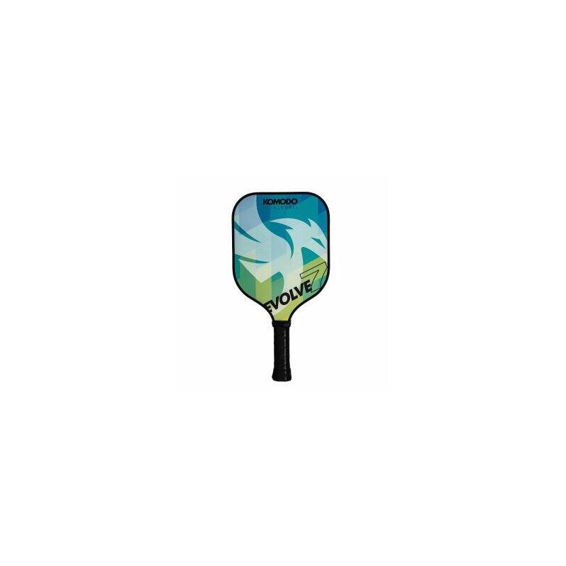 pala-pickleball-komodo-evolve-7-13mm-superficie-fibra-vidrio-rugosa-nucleo-polipropileno-azul