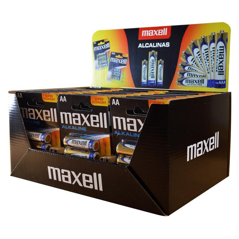 pilas-alcalinas-maxell-lr6-aa-paquete-de-4-unidades-30-blisters120-pilas