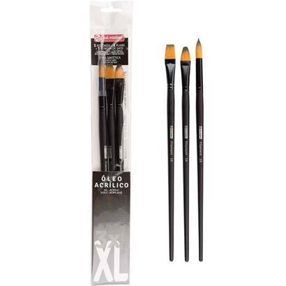 talens-art-creation-pinceles-oleo-y-acrilico-fibra-sintetica-xl-set-3-ud