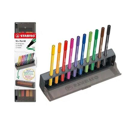 stabilo-pen-68-set-de-mesa-con-10-rotuladores-de-punta-de-fibra-trazo-de-1mm-aprox-tinta-con-base-de-agua-