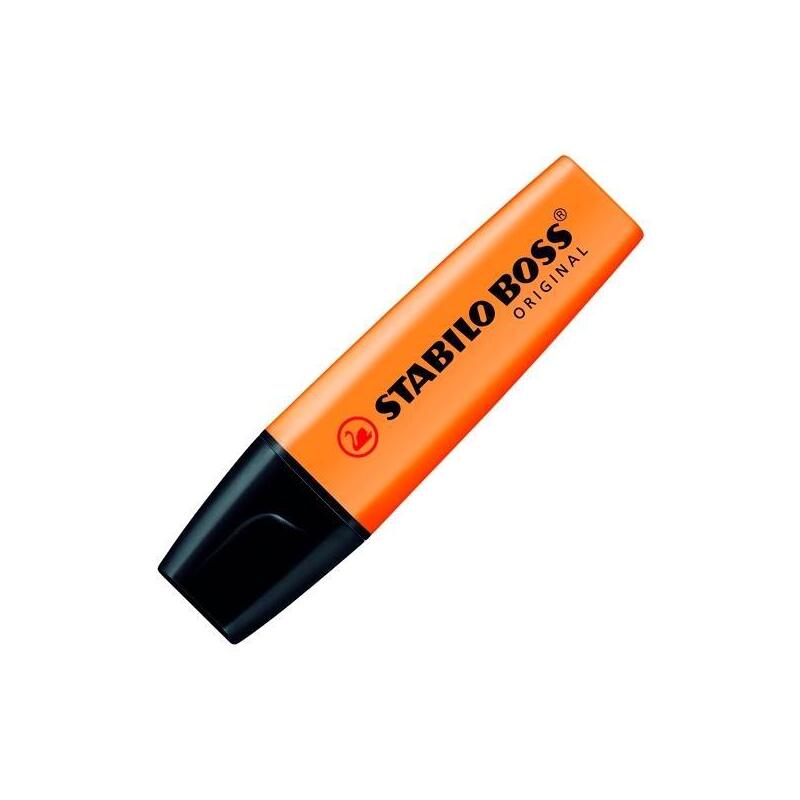 pack-de-10-unidades-stabilo-marcador-fluorescente-boss-original-naranja