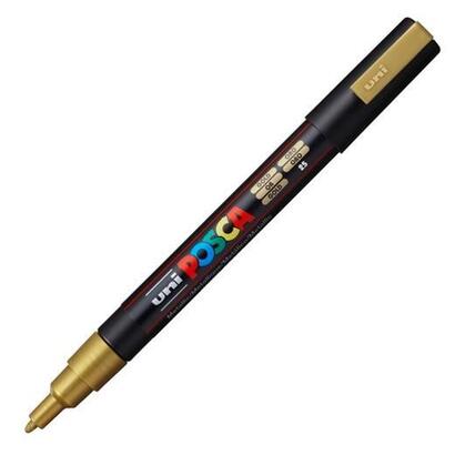 pack-de-6-unidades-posca-marcador-pc-3m-punta-conica-09-13-mm-oro