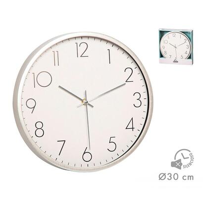 pack-de-2-unidades-reloj-pared-grisblanco-o30-cm
