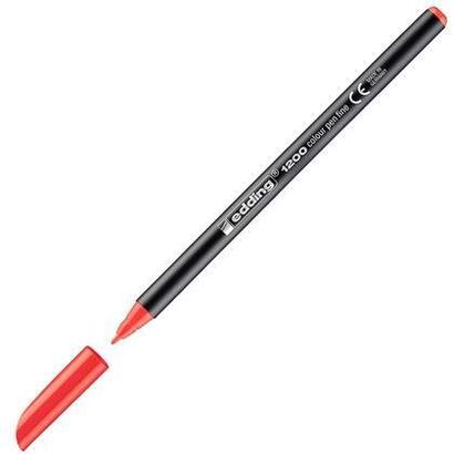 pack-de-10-unidades-edding-rotulador-1200-punta-fina-rojo