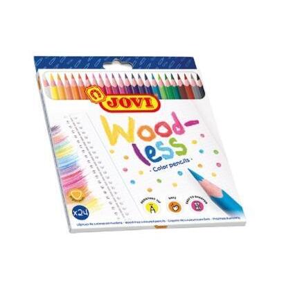 pack-de-12-unidades-jovi-lapices-de-colores-woodless-csurtidos-estuche-24-ud