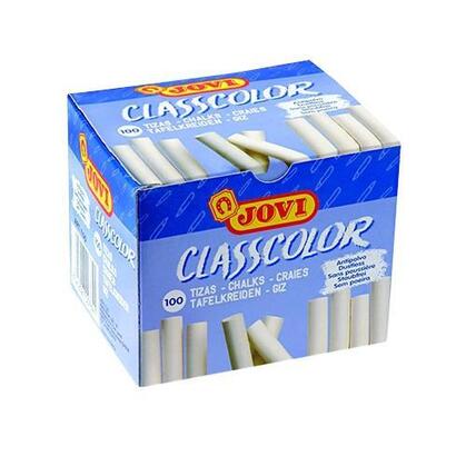 pack-de-6-unidades-jovi-tizas-classcolor-school-antipolvo-80mm-blanco-caja-100-ud