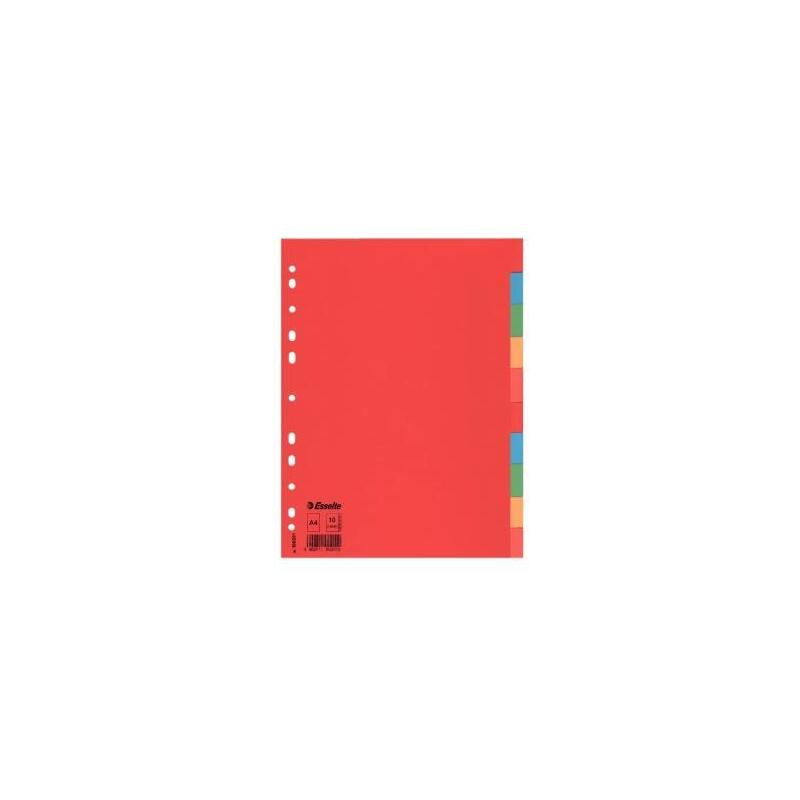 pack-de-10-unidades-esselte-separadores-multitaladro-carton-a4-10-posiciones-colores