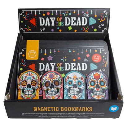 pack-de-24-unidades-set-marcapaginas-magneticos-dia-de-los-muertos