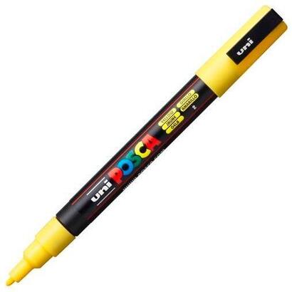 pack-de-6-unidades-posca-marcador-pc-3m-punta-conica-09-13-mm-amarillo