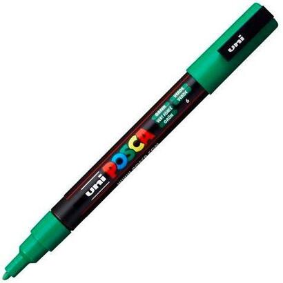 pack-de-6-unidades-posca-marcador-pc-3m-punta-conica-09-13-mm-verde