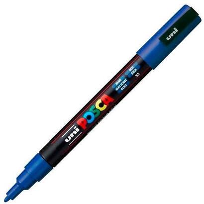 pack-de-6-unidades-posca-marcador-pc-3m-punta-conica-09-13-mm-azul