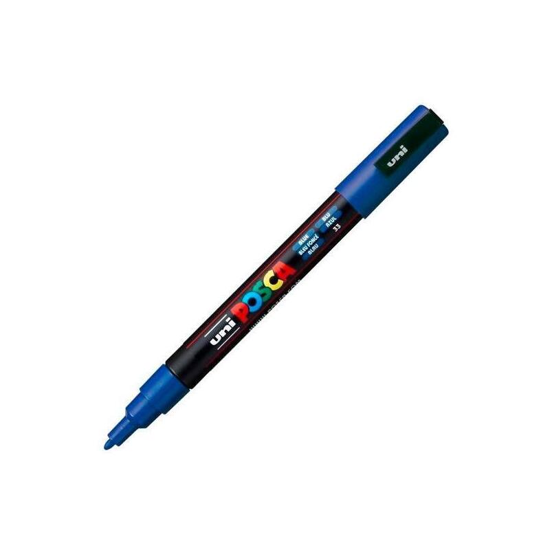 pack-de-6-unidades-posca-marcador-pc-3m-punta-conica-09-13-mm-azul