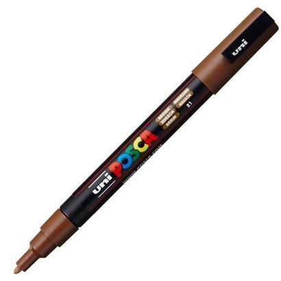pack-de-6-unidades-posca-marcador-pc-3m-punta-conica-09-13-mm-marron